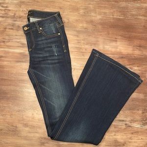 Celebrity Pink Flare Jeans